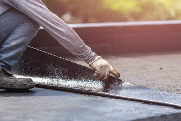 Professional Emergency Waterproofing technician working in Franklin, IN